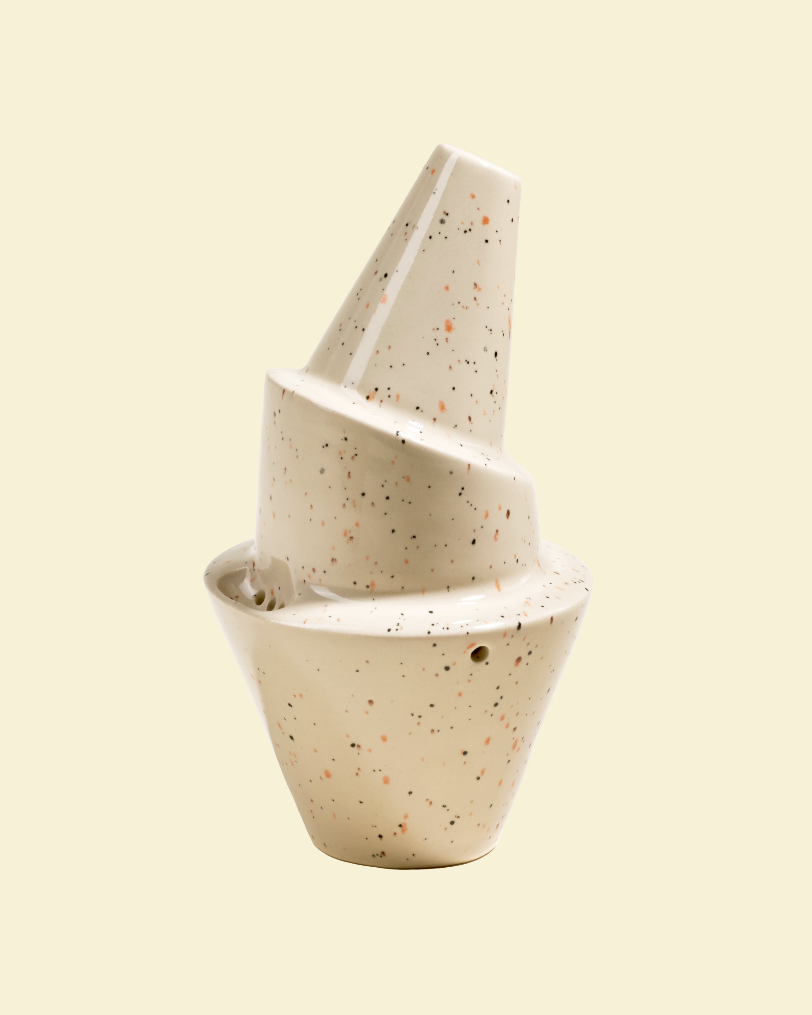 Billie Bubbler in Vanilla Bean | Ceramic Bubbler | Wandering Bud