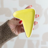 Boomerang Tray in Lemongrass