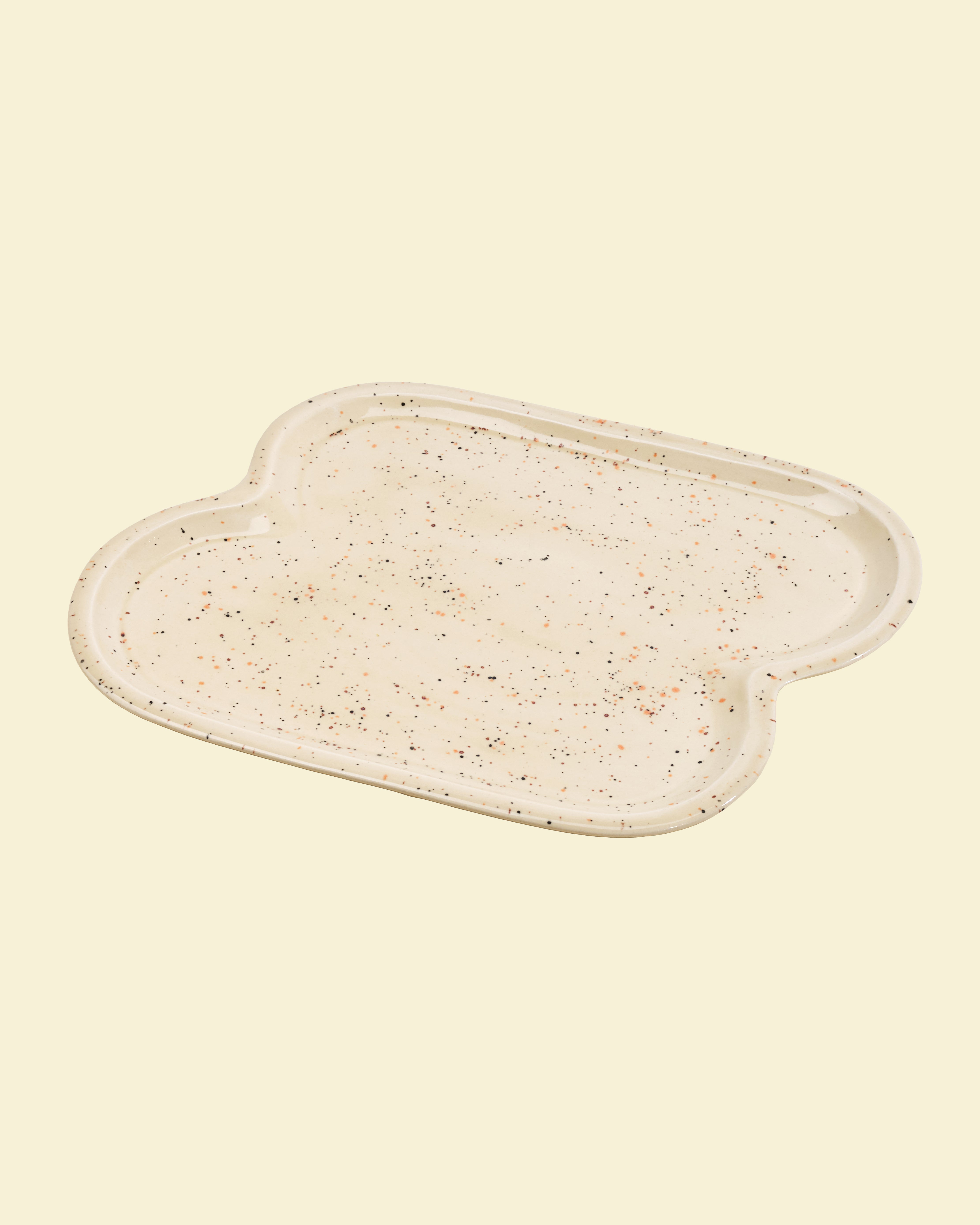 Jellybean Tray in Vanilla Bean | Ceramic Tray | Wandering Bud