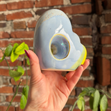 Color Block Blossom | Gold + Pearl