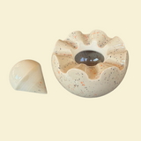Sunny Ashtray in Vanilla Bean