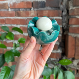 Sunny Ashtray in Teal
