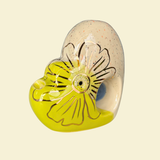 Color Block Blossom | Gold Flower