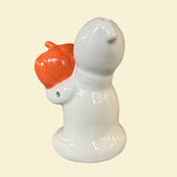 Ghost Bubbler in Orange & White