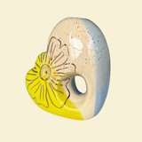 Color Block Blossom | Gold Flower