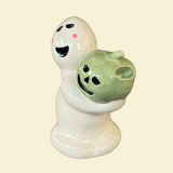 Ghost Bubbler in Green & White