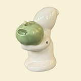 Ghost Bubbler in Green & White
