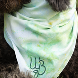 SS26 Green Tie Dye Bandana