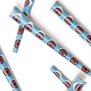 From our friends at Field Trip, these Third Eye Pre-Roll Cones bring some silliness to your smoke session! This set of six organic pre-roll cones for marijuna or tobacco are decorated with organic vegetable based ink in a whimsical, psychedelic pattern.  These beautiful pre-roll papers will elevate your smoking and will be the cutest cannabis accessory in your stash.