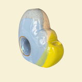 Color Block Blossom | Gold + Pearl