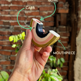 Rainbow Pipe in Olive