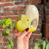 Color Block Blossom | Gold + Pearl