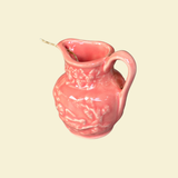 Cherub Wick Pitcher in Coral