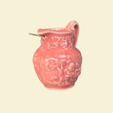Cherub Wick Pitcher in Coral