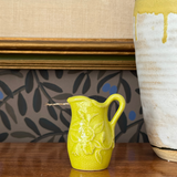 Floral Wick Pitcher in Lemongrass