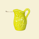 Floral Wick Pitcher in Lemongrass