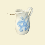 Floral Wick Pitcher in Sky
