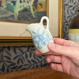 Floral Wick Pitcher in Sky