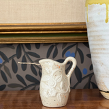 Floral Wick Pitcher in Vanilla Bean