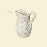 Floral Wick Pitcher in Vanilla Bean