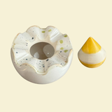 Fried Egg with Chives Sunny Ashtray