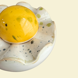 Fried Egg with Chives Sunny Ashtray