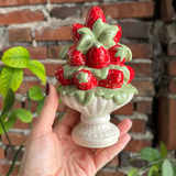 Berry Bubbler in Red, Cool Green + Gold