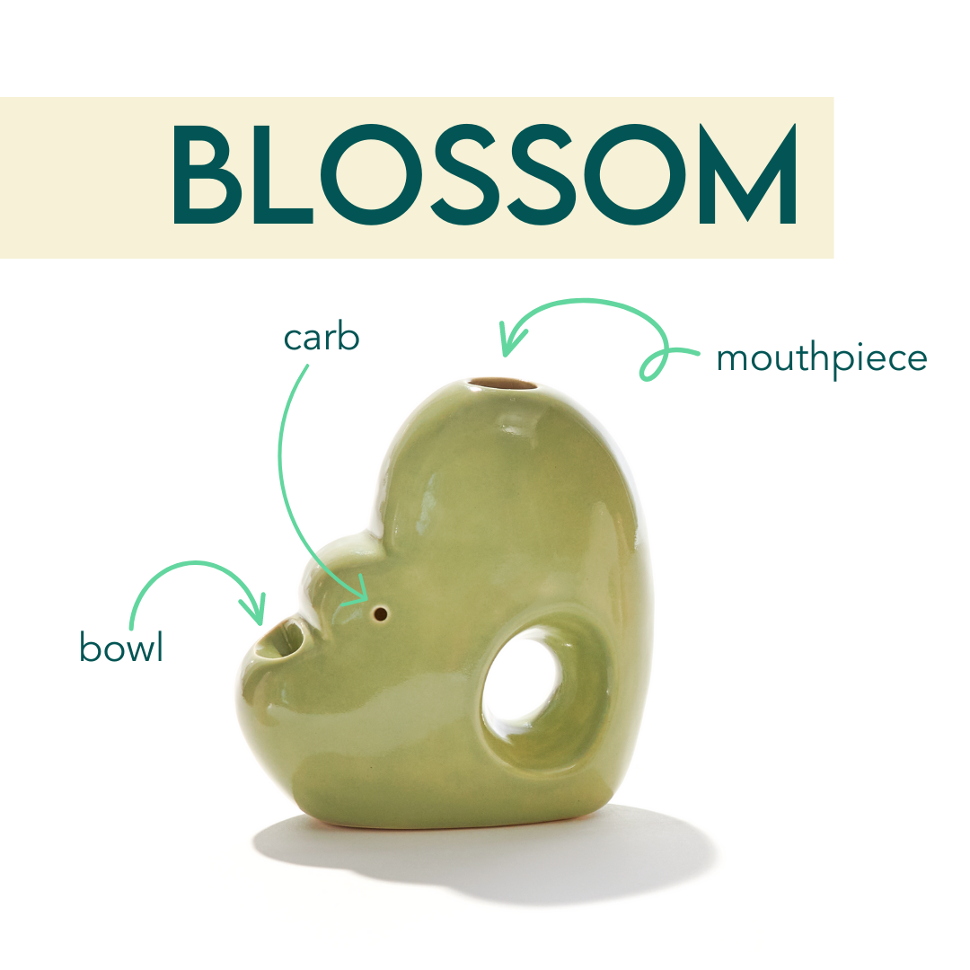 Moss Blossom Bubbler - Wandering Bud