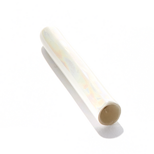 A portable ceramic chillum that travels easily for adventure smoking and cannabis microdosing, this one hitter is handmade by a woman-owned studio in the USA. Circle Sprout Pipe in pearl is a portable pipe and pairs well with your favorite smoke accessories. Smoke your favorite bud from this ceramic chillum in pearl.