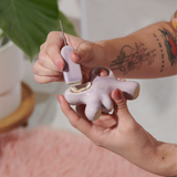 A ceramic abstract pipe that smokes like a dream and complements interior design; this dry pipe is handmade by a woman-owned studio in the United States. Nebula is a purple ceramic pipe that doubles as art in your home and pairs well with your favorite smoke accessories. Smoke your favorite bud from this ceramic hand pipe in Lilac.